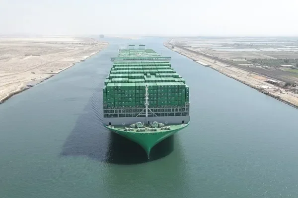 Suez Canal Container Capacity Tops Half of Pre-Disruption Levels